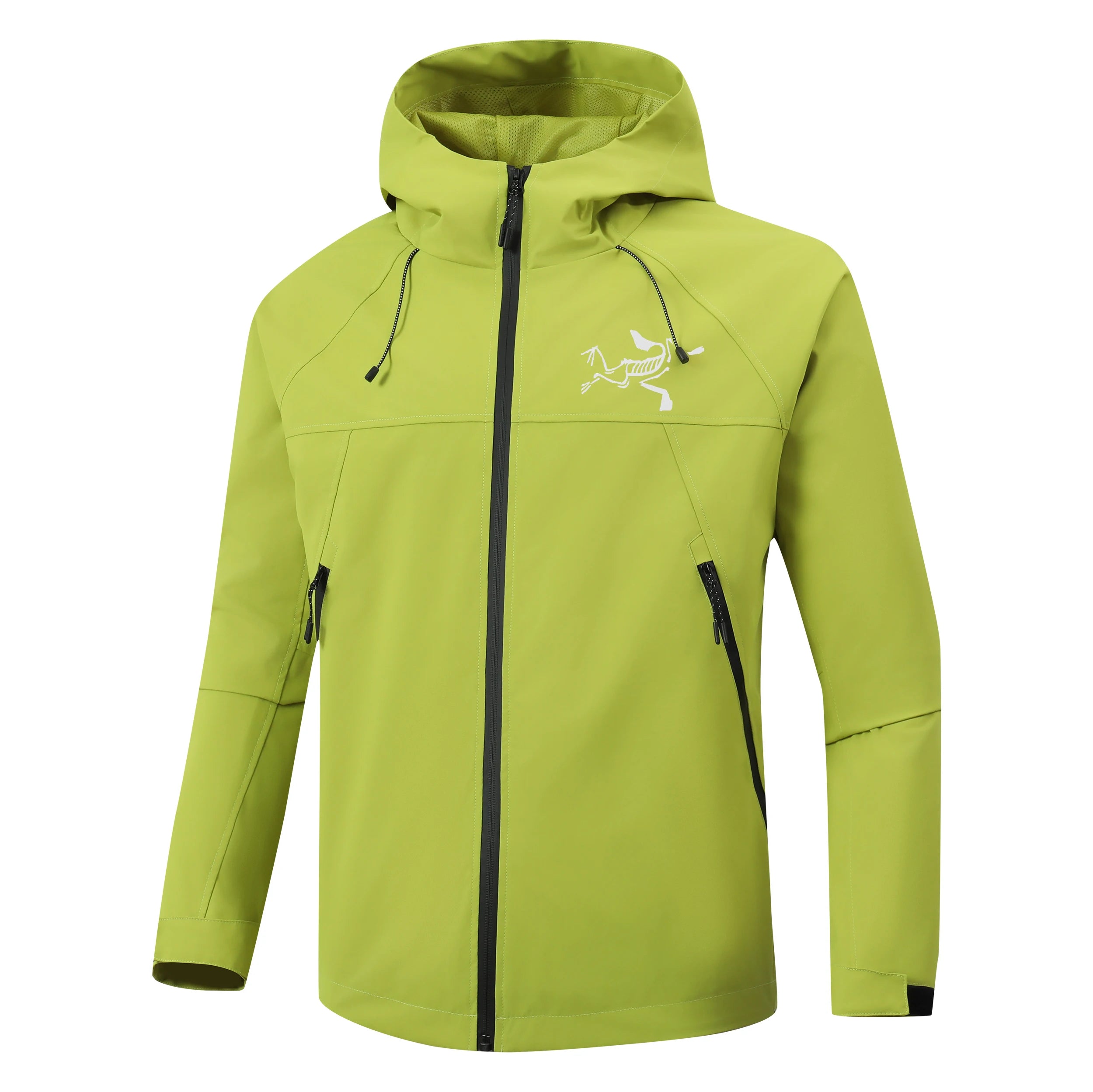 Unisex Waterproof Windproof Hooded ARC Jacket with Breathable Inner Net - Multiple Colors for Outdoor Fishing Hiking Jacket