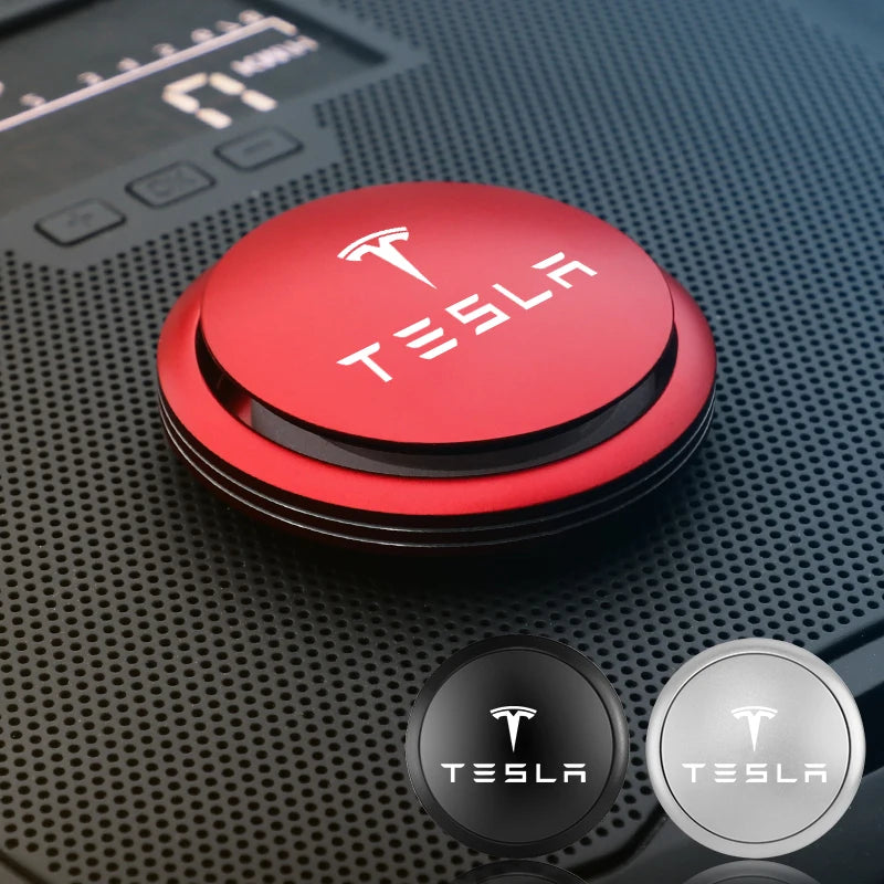 Car Perfume Air Freshener Fragrance Diffuser Interior Accessories For Tesla Model 3 Y S X Cybertruck Juguete Roadster Coil