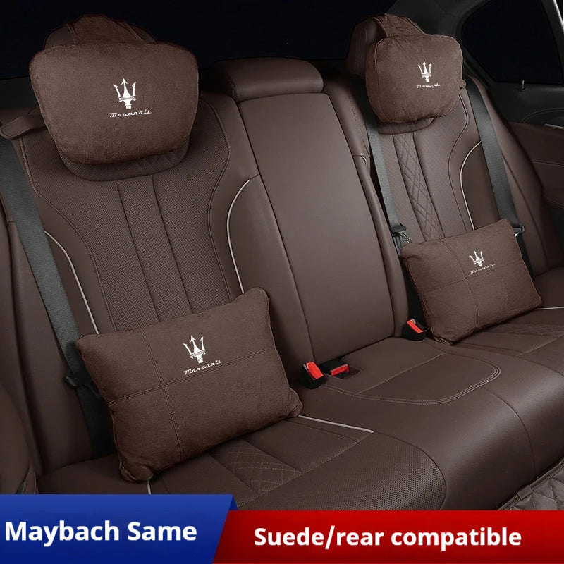 Maserati car neck support cushion 