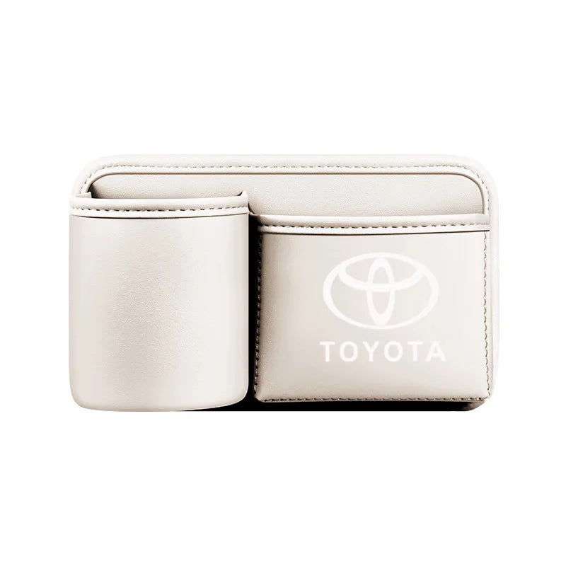 Toyota car seat back storage box multifunctional creative car water cup holder seat rear door storage box car supplies