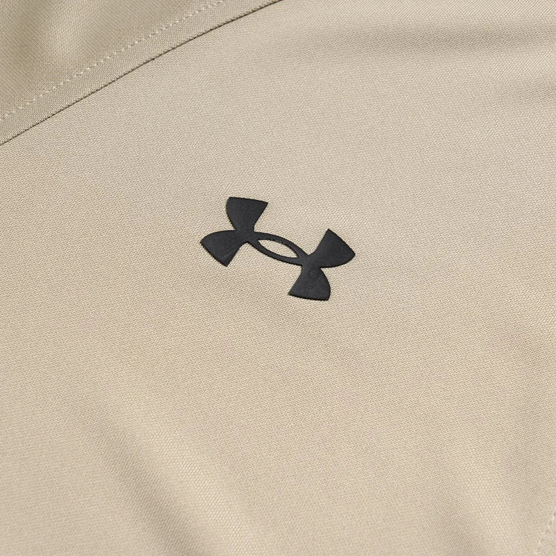 Under Armor Men's Classic Logo Loose and Comfortable Stand Collar Sports Jacket Running Fitness Training Casual Jacket 25600404-299