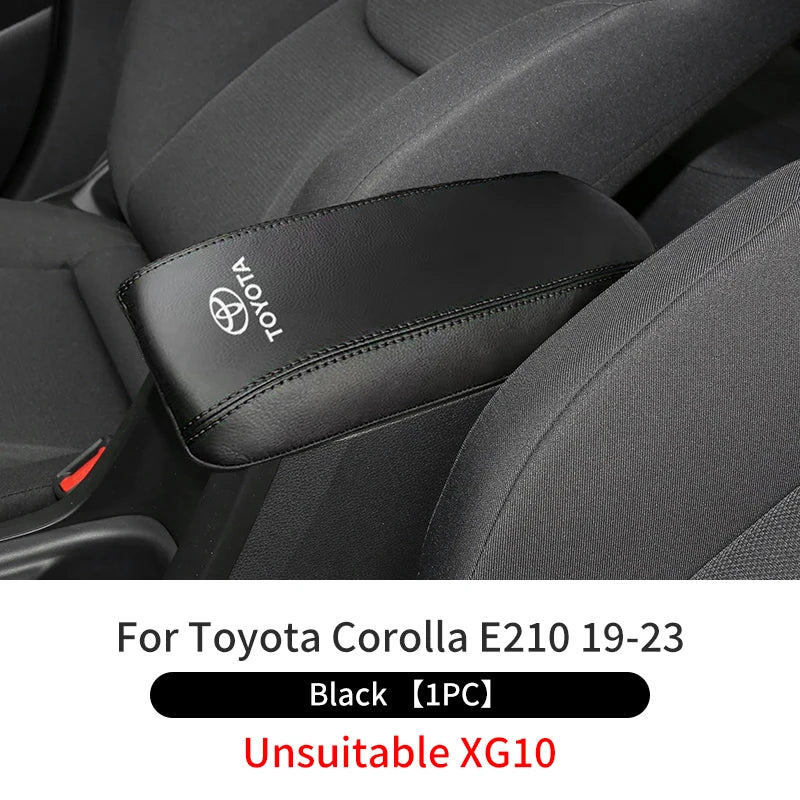 Toyota Armrest Box Protective Cover Armrest Booster Pad For Toyota Corolla Yaris Aygo GT86 Prius RAV CHR Camry Auris Avensis