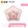 For Hello Kitty Children Tableware Cartoon Irregular-shaped Bowls Anti-scald Dining Plates BPA Free Baby Food Supplement Bowls