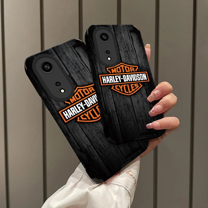 Motorcycle Mobile Phone Case For IPhone 17 Pro Max 16 15 14 Pro Max 13 11 X Xs Xr 8 7Plus Protection Cover For Harley Davidson