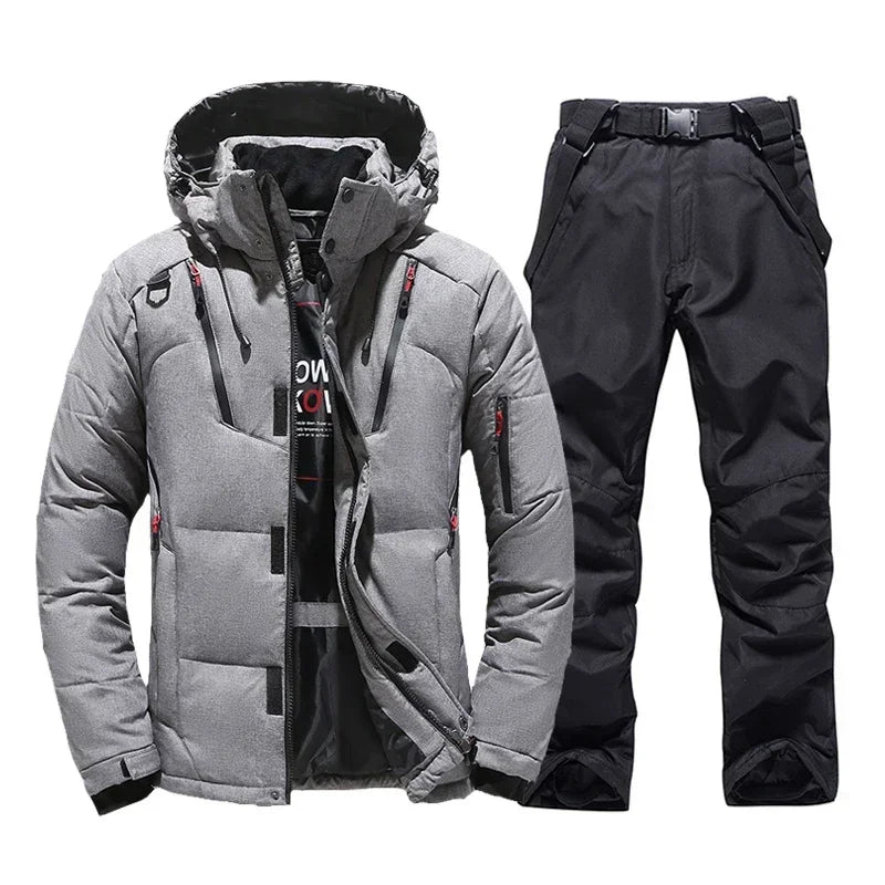 men's winter ski suit set