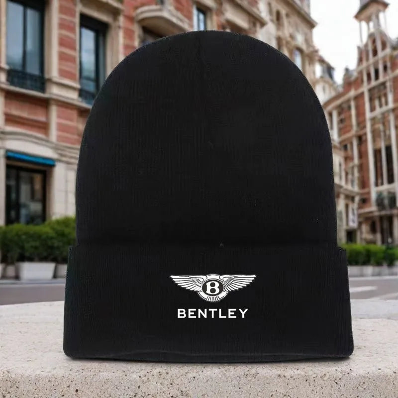 1PC Autumn/Winter Bentley Emblems Knitted Hat Car Logo Men's and Women's Fashion Warm Hats Woolen Unisex Cap Gifts High Quality