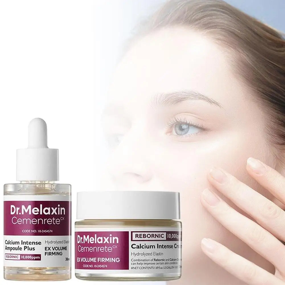 Dr. Melaxin Double Effect Anti-aging Essence+Cream Set Improve Facial Relaxation Tighten Fade Fine Lines And Wrinkle Skincare