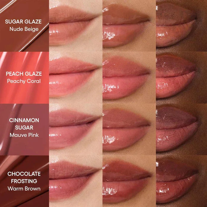Laneige Lip Glowy Lightweight Hydration Lip Balm Gloss Tint Shea Butter Honey Donut Colored Lipstick Moisturising Lip Oil Care