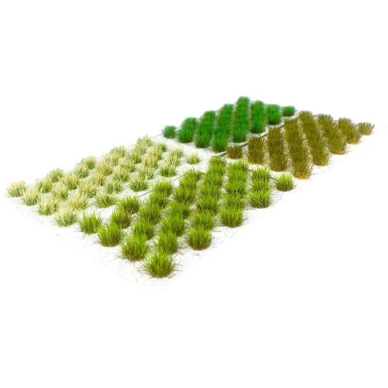 Miniature Seasonal Grass Cluster Model Kit Simulation Grass Nest Mutlicolor Grass Tuft Plant Diorama for Diy Toys Model Making