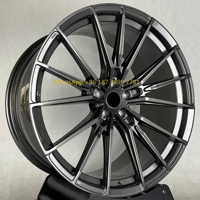 New Deep Concave 1-piece Forged Multi Spoke Passenger Car Alloy Wheels 5x120 5x112 5x1143 18-23 Inch