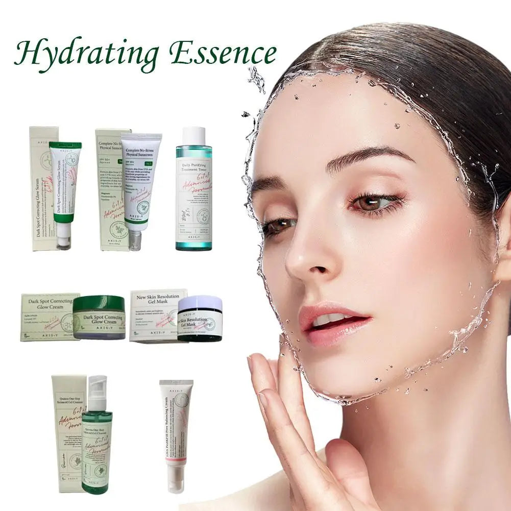 AXIS-Y Korean Whitening Serum Salicylic Acid Moisturizing Face Cream Dark Spots Remover Repair Essence Skin Care