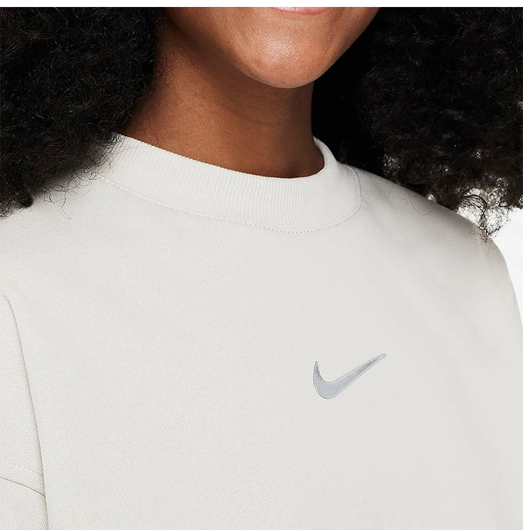 Nike Official Genuine 2024 New Kids' Sport Casual Round Neck Pullover Sweatshirt FN8652-072
