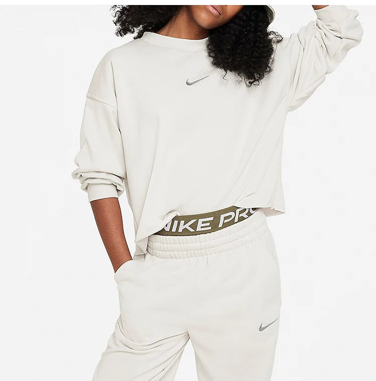 Nike Official Genuine 2024 New Kids' Sport Casual Round Neck Pullover Sweatshirt FN8652-072