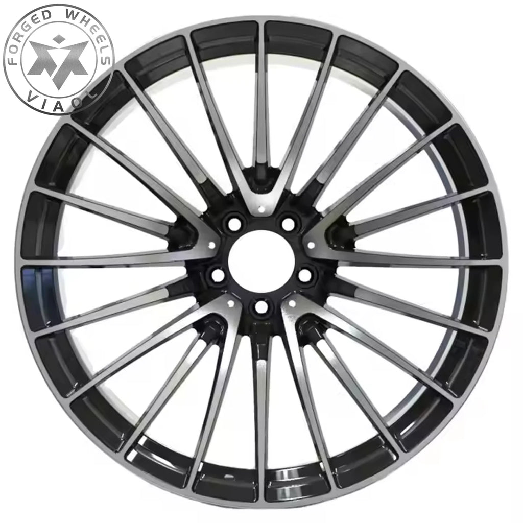 Custom ET Multi Spoke 5 6 Holes 21 22 23 24 Inch Aluminium Alloy Forged Car Wheels Rims for S500 GLS GLE63