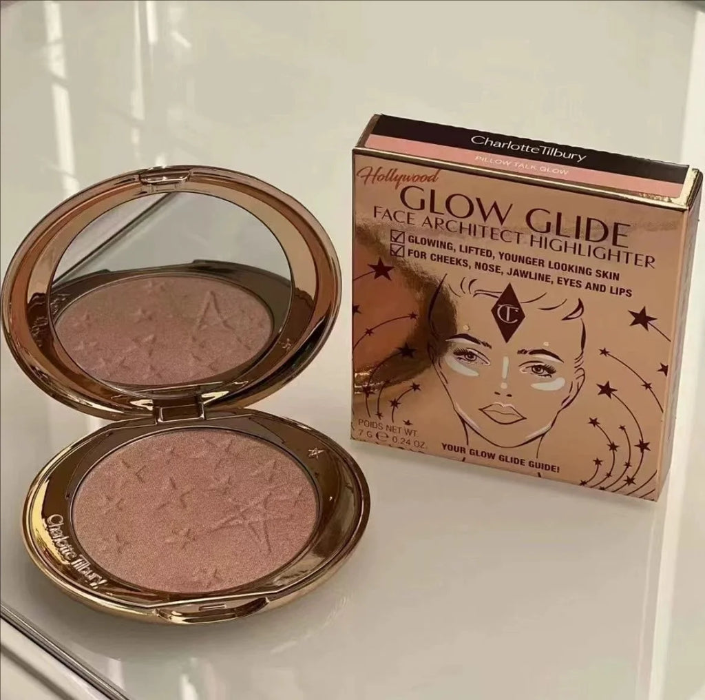 Charlotte Tilbury Airbrush Flawless Finish Refillable Blurring Setting Powder Lip Gloss Flawless Blurring Matte Blush CT Makeup