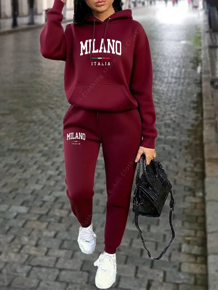 women's autumn winter tracksuit