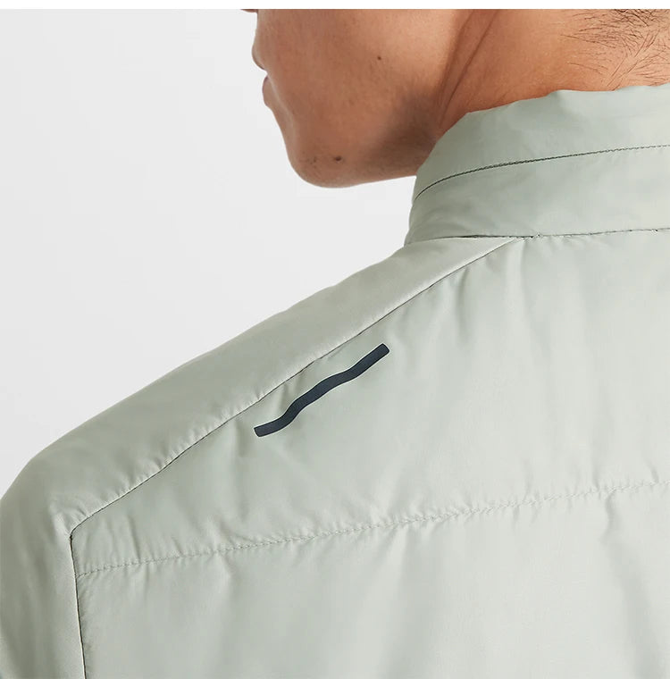 Nike/Nike Genuine Autumn and Winter New Men's Spliced Warm Running Sports down Jacket Fb7557-370