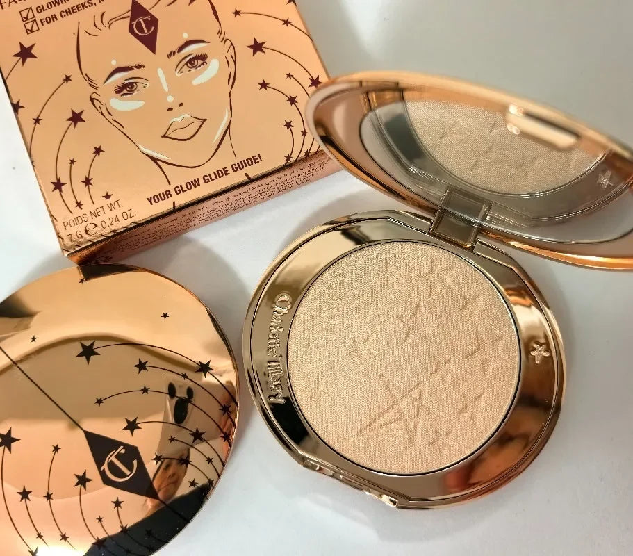 Charlotte Tilbury Airbrush Flawless Finish Refillable Blurring Setting Powder Lip Gloss Flawless Blurring Matte Blush CT Makeup