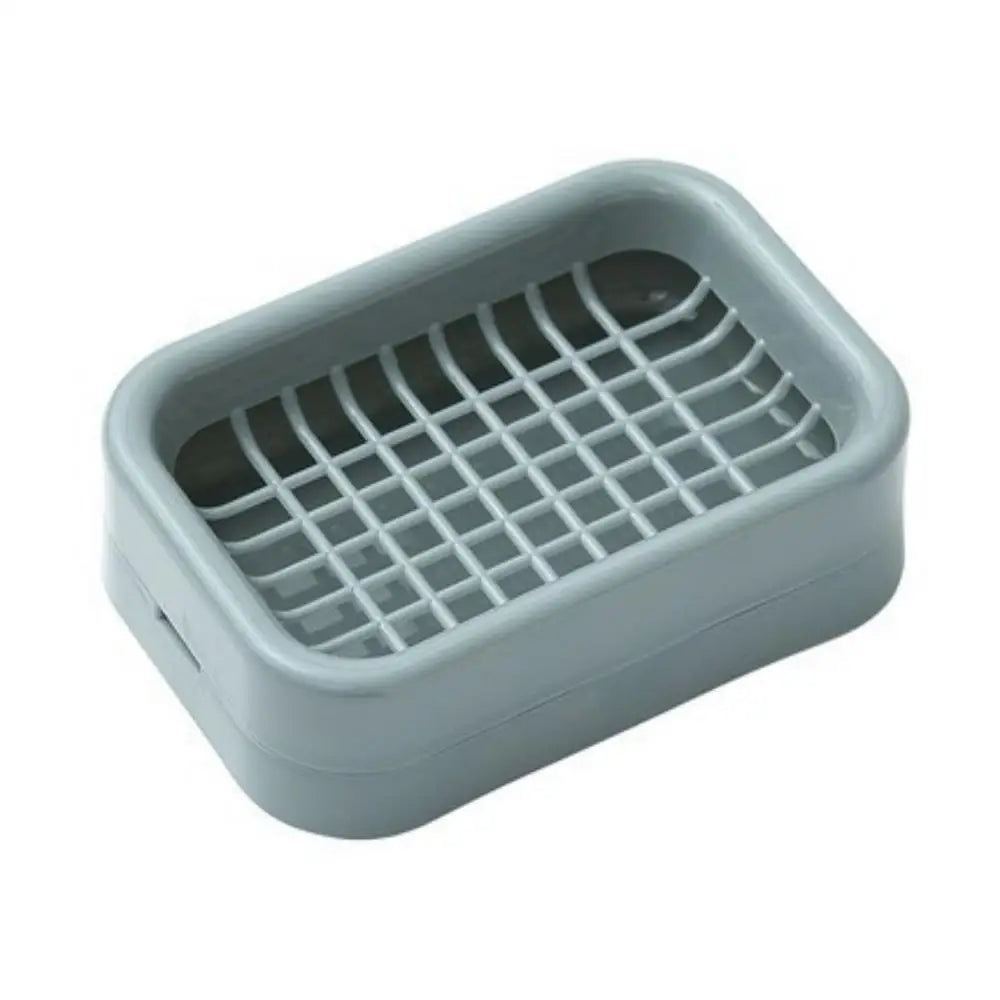 Double Layer Soap Dish Bathroom Dish Plate Case Plastic Drain Soap Box Home Travel Soap Holder Container Portable Soap Rack