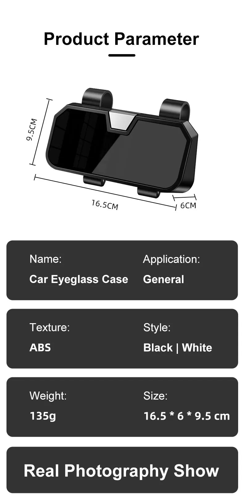Car Sun Visor Glasses Clip Sunglasses Storage Case For Mercedes Benz AMG W204 W205 W203 W211 W212 W213 W201 W210 GLC GLA GLB GLS
