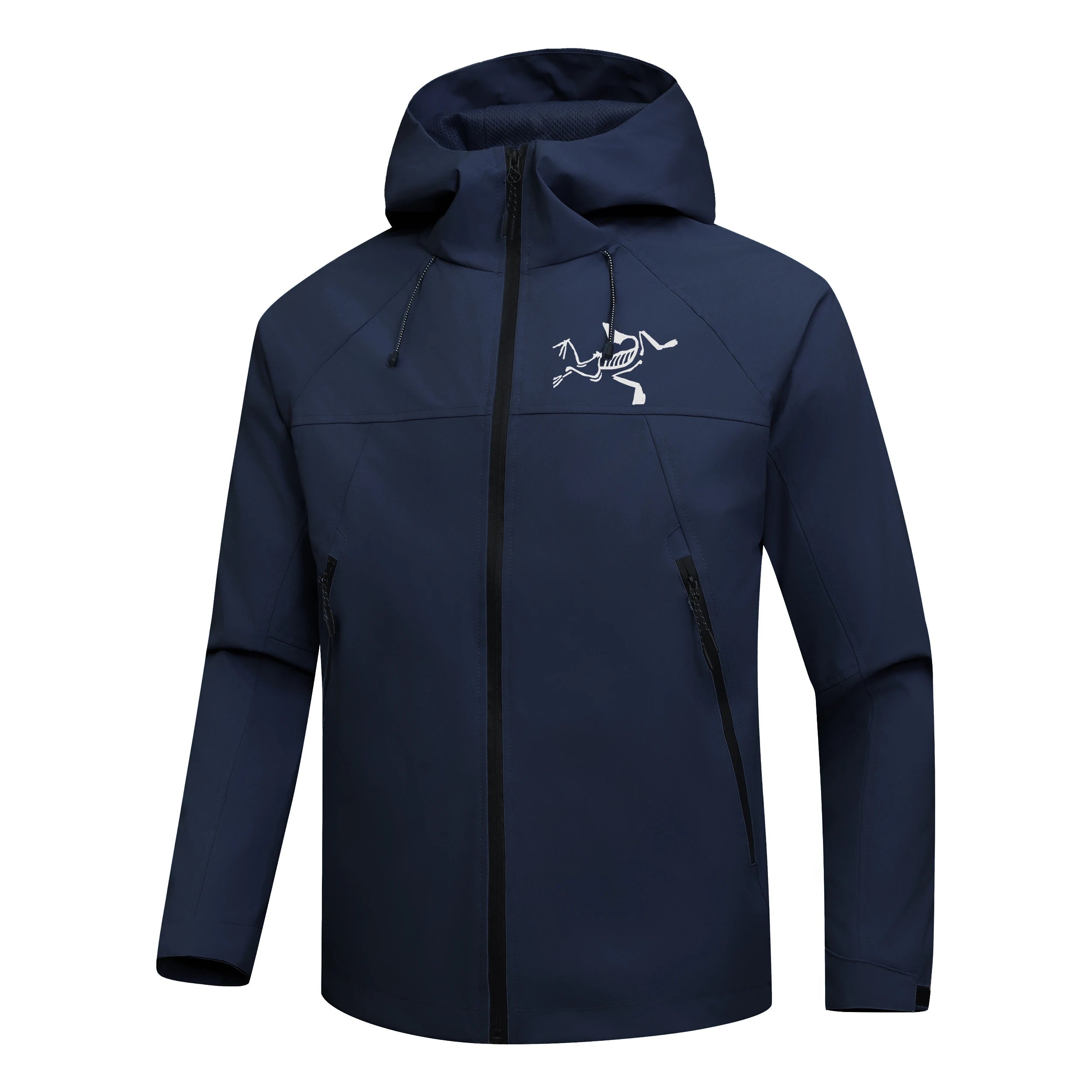 Unisex Waterproof Windproof Hooded ARC Jacket with Breathable Inner Net - Multiple Colors for Outdoor Fishing Hiking Jacket