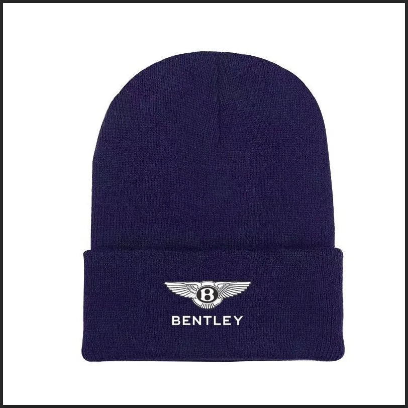 1PC Autumn/Winter Bentley Emblems Knitted Hat Car Logo Men's and Women's Fashion Warm Hats Woolen Unisex Cap Gifts High Quality