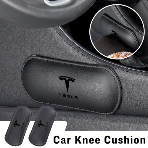 Car r Valve Core Knee Leg Protective Pad Foot Armrest Cushion For Tesla Model 3 Model S Model X Model Y Roadster