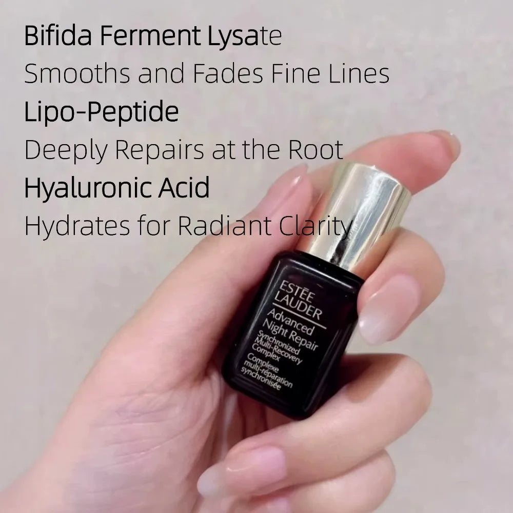 Estee Lauder Advanced Night Repair Face Serum 7ml, Synchronized Multi-Recovery Complex with Hyaluronic Acid & Peptide, Hydrating
