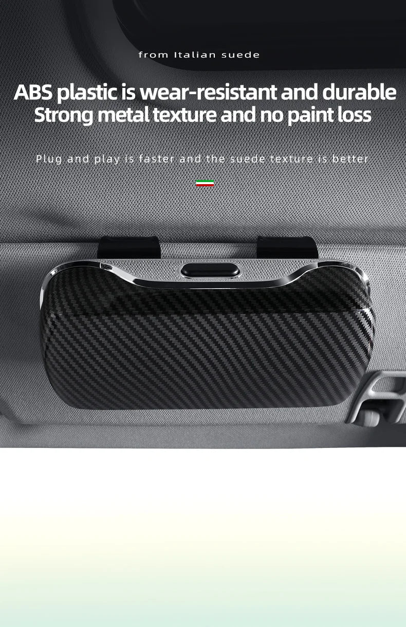 Leather Car Glasses Case For Toyota Yaris Cross Sienna 2025 New Style Premium Auto Glasses Frame Toyota Yaris Cross Accessories