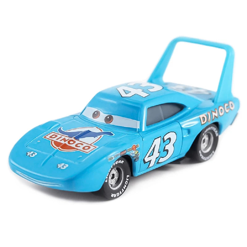 Disney Cars Figures Mack Truck Lightning McQueen Racing 1:55 Die Cast Model Children Mini Vehicle Toys Collection Birthday Gifts