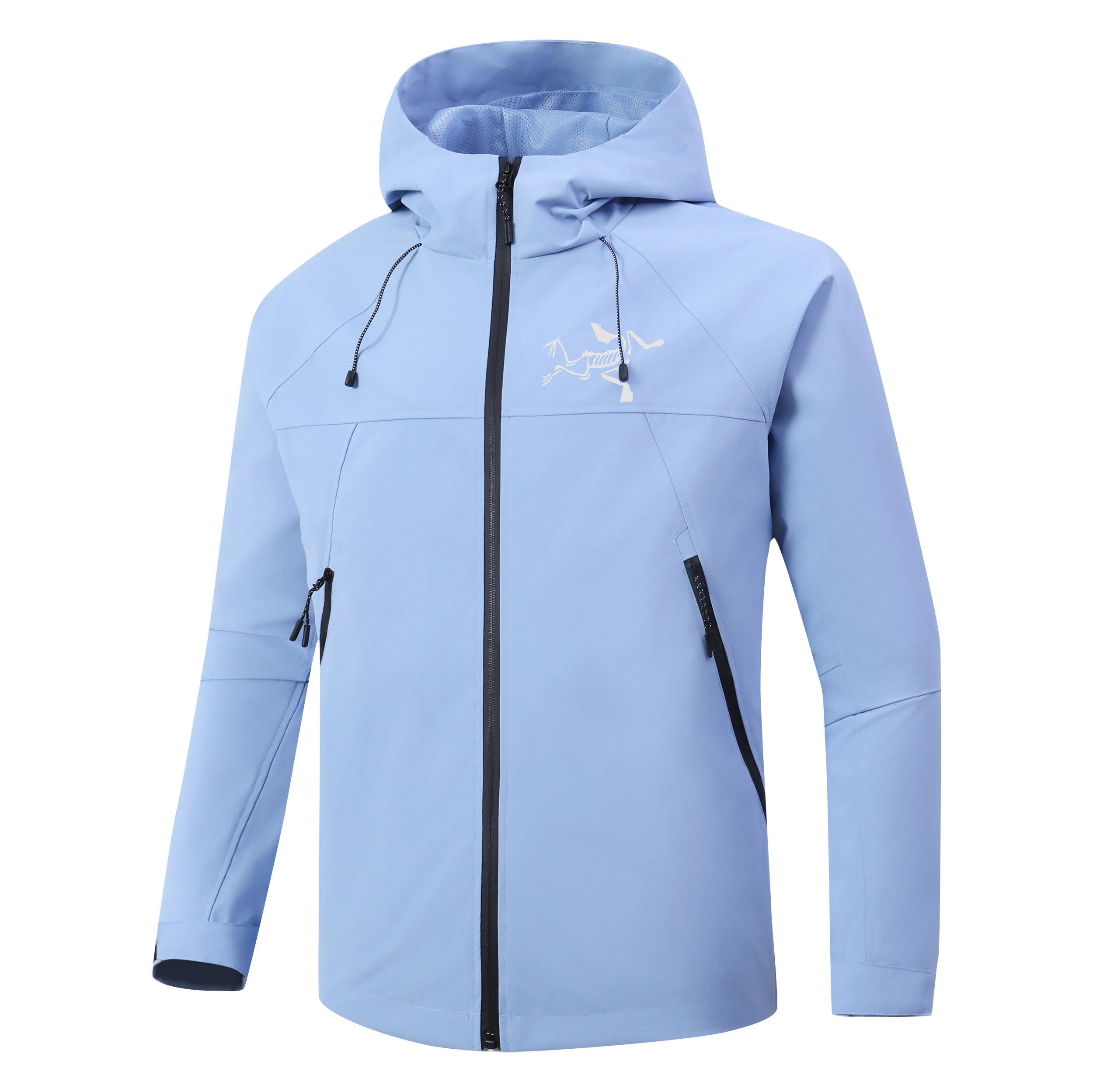 Unisex Waterproof Windproof Hooded ARC Jacket with Breathable Inner Net - Multiple Colors for Outdoor Fishing Hiking Jacket