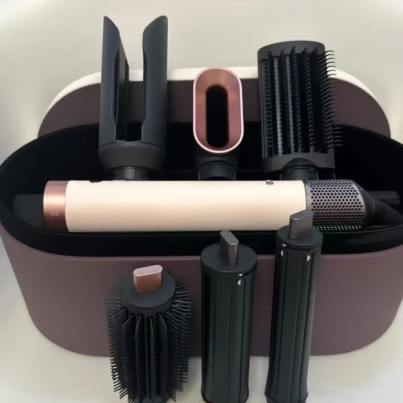 New;HS09 Bestselling 7-in-1 High Speed 110000 RPM Hair Dryer with Negative Ion Wrap and Hairstyling Outdoor Hotel Curler