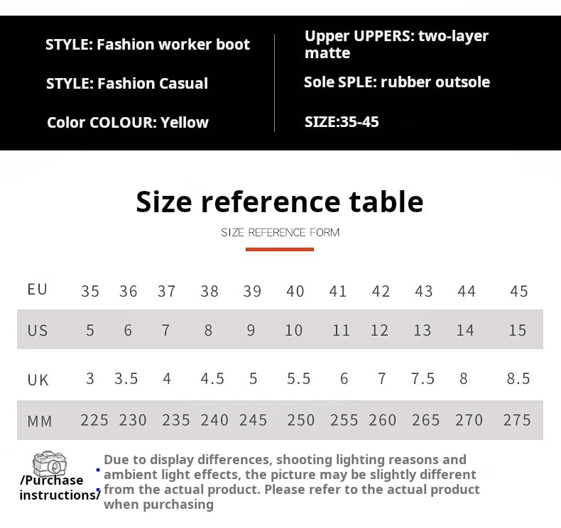 Boots Men High Top Boots Men's Leather Shoes Winter Fashion Shoes Outdoor Sneakers Lace Up Non-Slip Ankle Boots Male