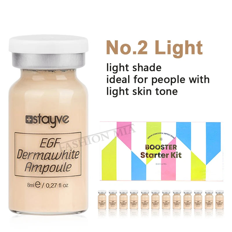 Korea Original Stayve BB Cream Glow Beginner Starter Kit Niacinamide/Peptide Face Skin Care Serum Essence