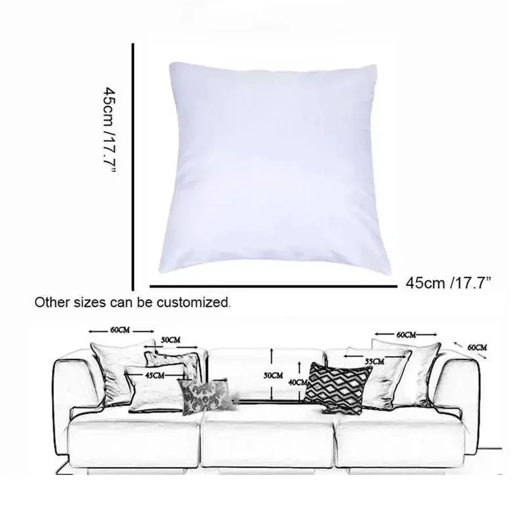 Luxury L-LEVisS Pillow Case Sofa Living Room Bedroom Double-sided Printing Square Cushion Nap Time Cushion Cover