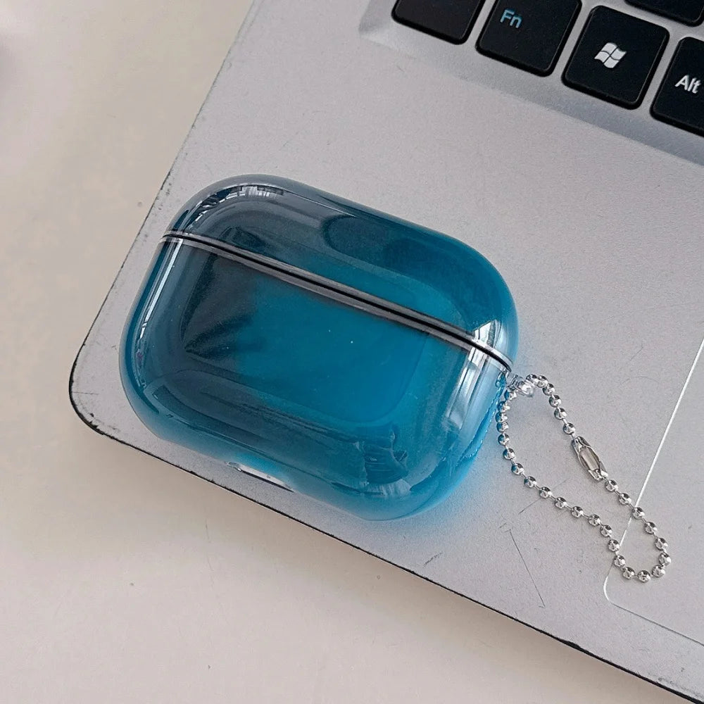 Luminous Glitter Quicksand Earphone Case for AirPods 4 3 2 1 AirPods Pro 3 2 Moving Sand Sparkles Brilliant Dark Headphone Cover