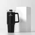 Car Straw Cup Large Capacity Portable Car Outdoor Insulated Cup For Dodge Ram Durango Charger SRT Dart Journey Avenger Caliber