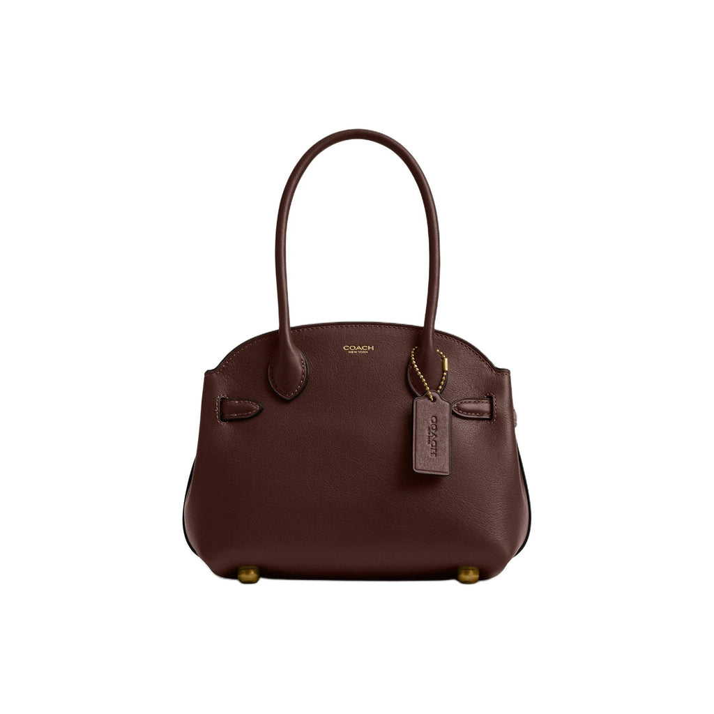 COACH Empire Carryall Cow Leather Tote Bag, Shopping Bag, Handbag Small Women's Maple Leaf CCY99-1ZMPL