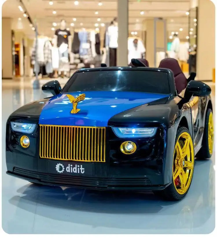 Large Size 1-6 Year Old Boys And Girls Electric 4-Wheel Charging Remote-Controlled Children Ride On Toy Car