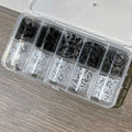 10 Rolls 2.5*50cm Sexy Lace Nail Foils Black White Transfer Paper Nail Art Stickers Stripe Lace Manicure Decals Nail Decorations
