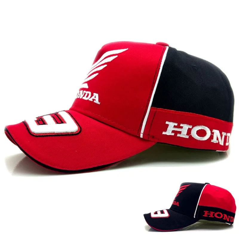 HONDA 93 Baseball Cap Sun Hat Outdoor Summer Sports Hat Embroidered Men Women Baseball Cap for Honda Civic Accord CRV Hrv Jaz