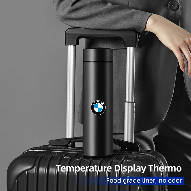 Office Home Mug Thermal Tumbler Outdoor Insulated Cup Water Bottle For BMW 1 3 5 Series X1 X4 X5 X7 G20 G38 F20 F39 F48 E46 E60