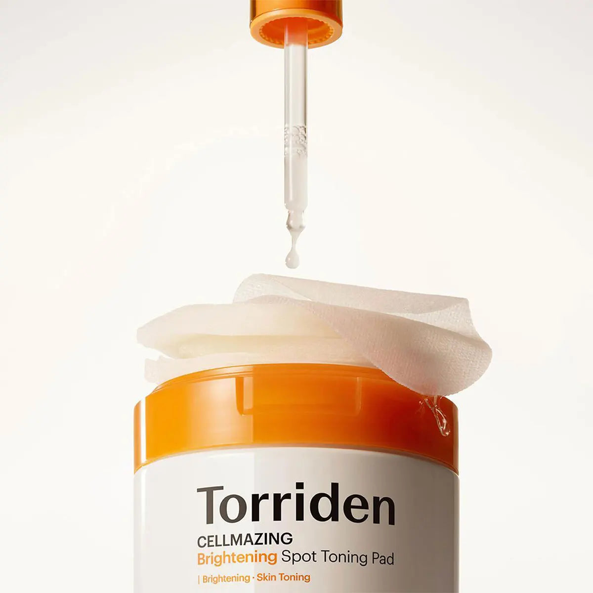 Torriden Cellmazing Brightening Spot Toning Pads (70 Pads),Fades Spots & Dullness,Vitamin C Brightening,K-Beauty,Korean Makeup