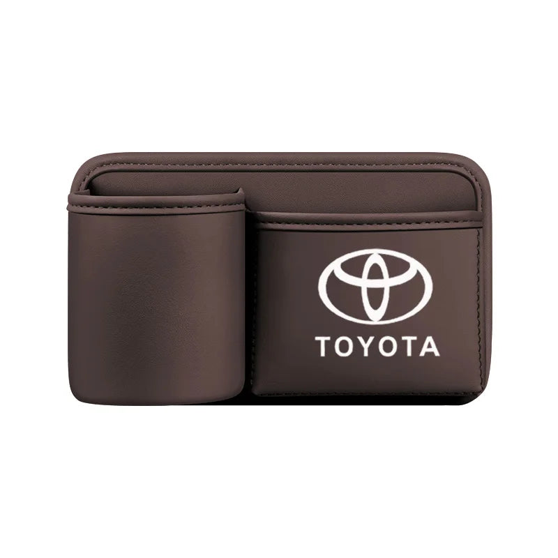 Toyota car seat back storage box multifunctional creative car water cup holder seat rear door storage box car supplies