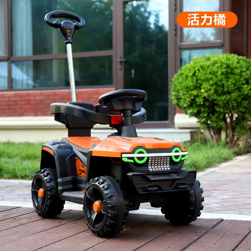 Remote Control 1-6-Year-Old Children's Electric Four-Wheel Motorcycle Off-Road Vehicle Can Accommodate Passengers