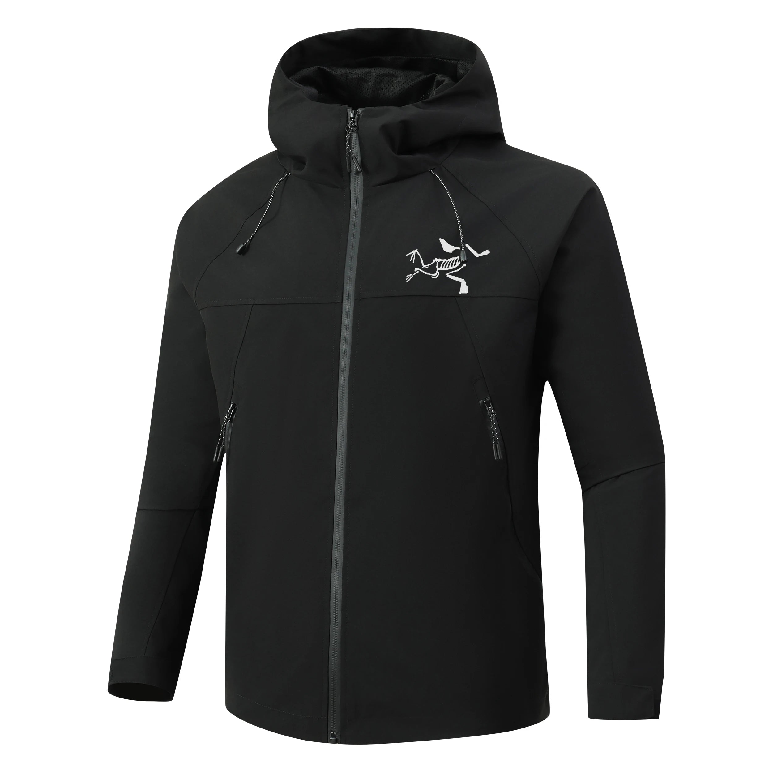 Unisex Waterproof Windproof Hooded ARC Jacket with Breathable Inner Net - Multiple Colors for Outdoor Fishing Hiking Jacket