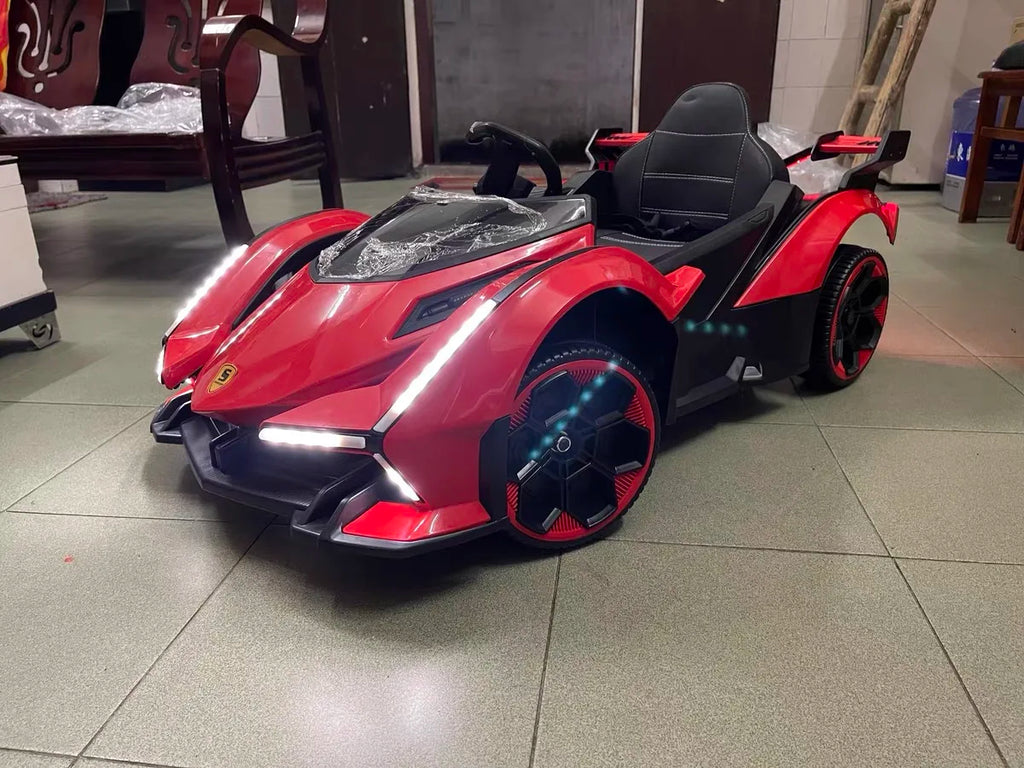 1-5-Year-Old Rechargable Children's Electric Toy Four-Wheel Remote Control Ride On Car For Boys And Girls