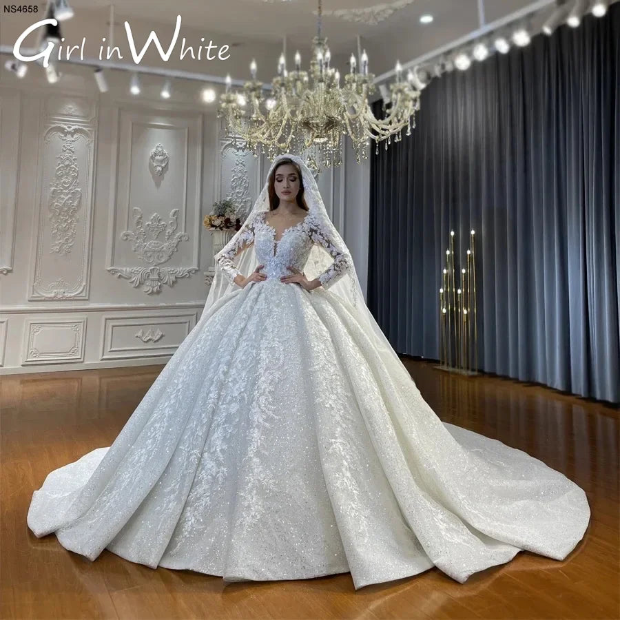 customized bridal ball gown