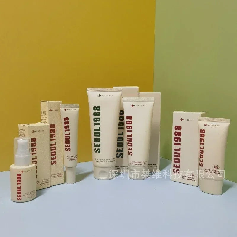 Ksecret Seoul 1988 Essence Moisturizing/4% Retinol Eye Cream/Sunscreen/Snail Cream/Face Cleanser Facial Skin Care Products