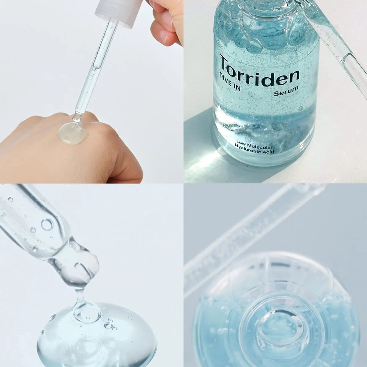 Torriden DIVE-IN Low-Molecular Hyaluronic Acid Serum 50ml,Refreshing&Non-Sticky,Barrier Strengthening,K-Beauty,Korean Makeup